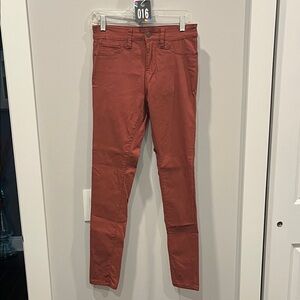 YMI Women's Skinny Jeans in Warm Terracotta